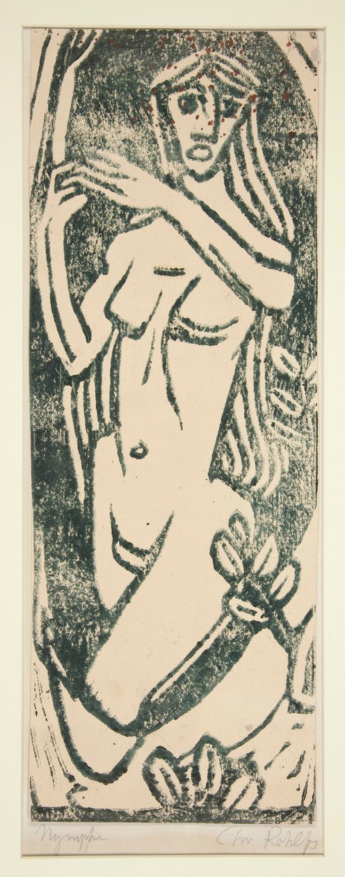ninfa de Christian Rohlfs