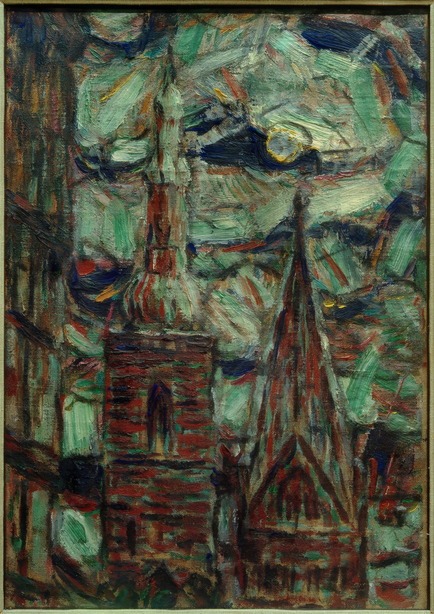 Torre Petri e Patroclit em Soest de Christian Rohlfs