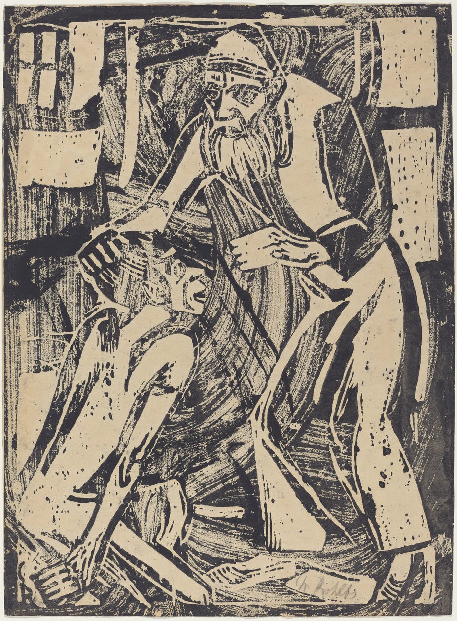 O Retorno do Filho Pródigo, 1916. de Christian Rohlfs