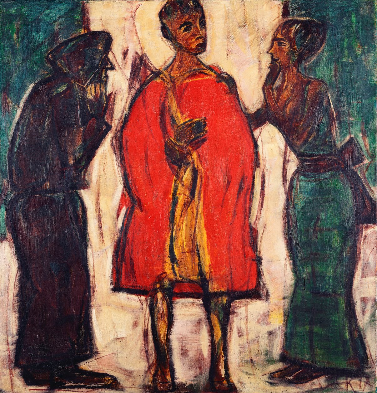 A separação dos caminhos; Am Scheideweg de Christian Rohlfs