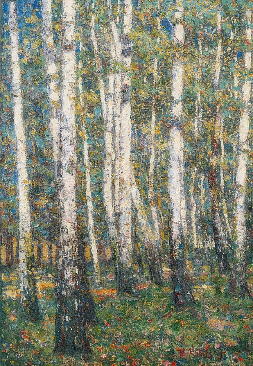 Waldinneres de Christian Rohlfs