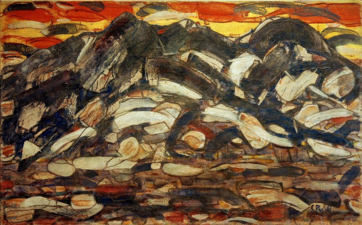 Wettersteingebirge de Christian Rohlfs