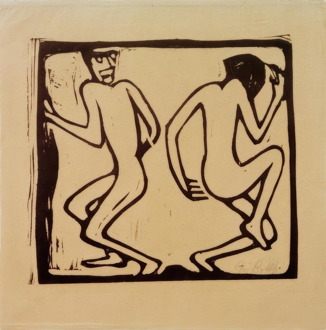 Dois dançarinos de Christian Rohlfs