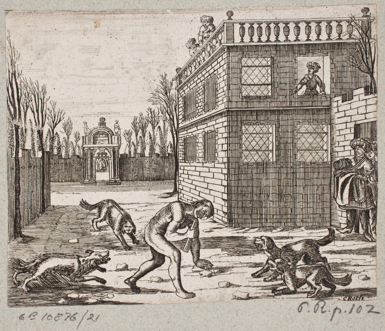 Ilustração de Adam Olearius, “Persian Rosenthal por um engenhoso poeta Schich Saadi […]”, Schleswig 1660 de Christian Rothgiesser