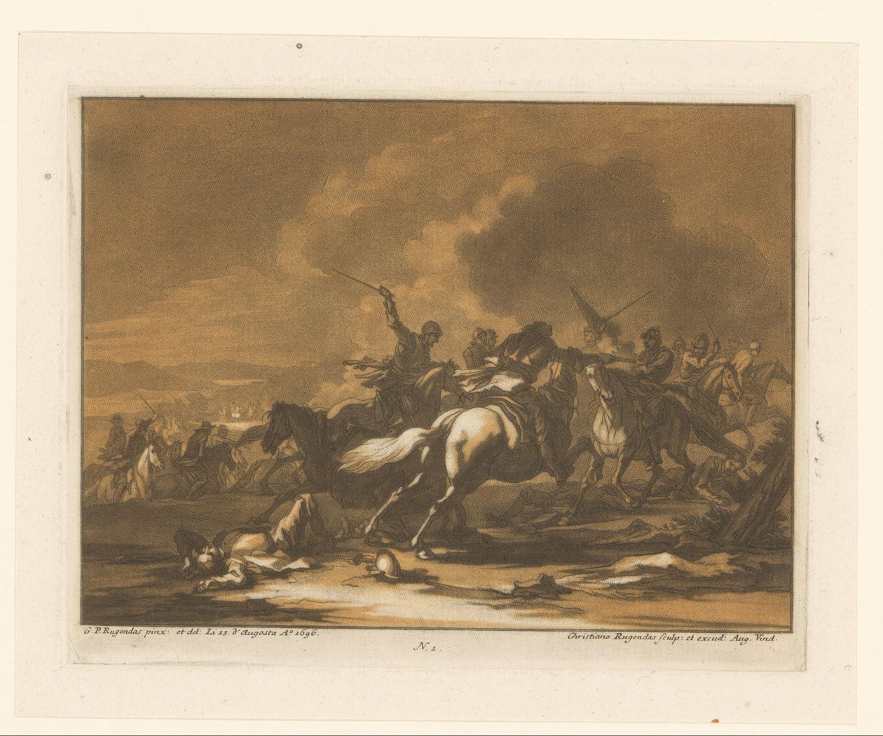 Luta de Cavaleiros
Cavaleiros, cavalos e batalhas (título da série) de Christian Rugendas