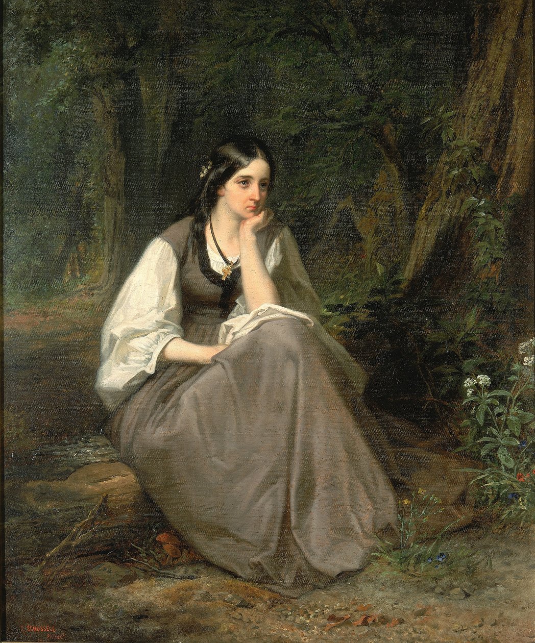 Evangelina de Christian Schussele
