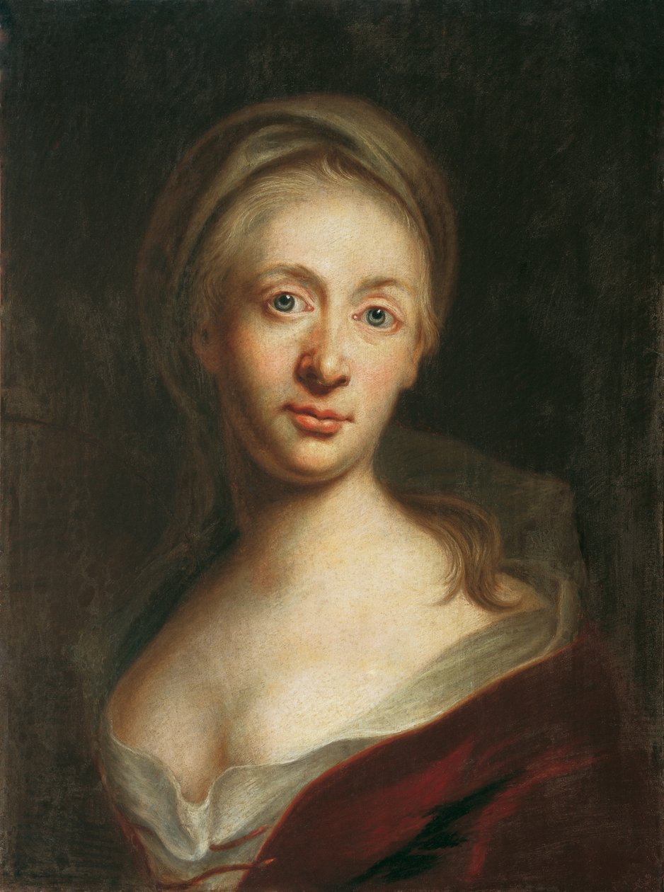 retrato de uma senhora de Christian Seybold