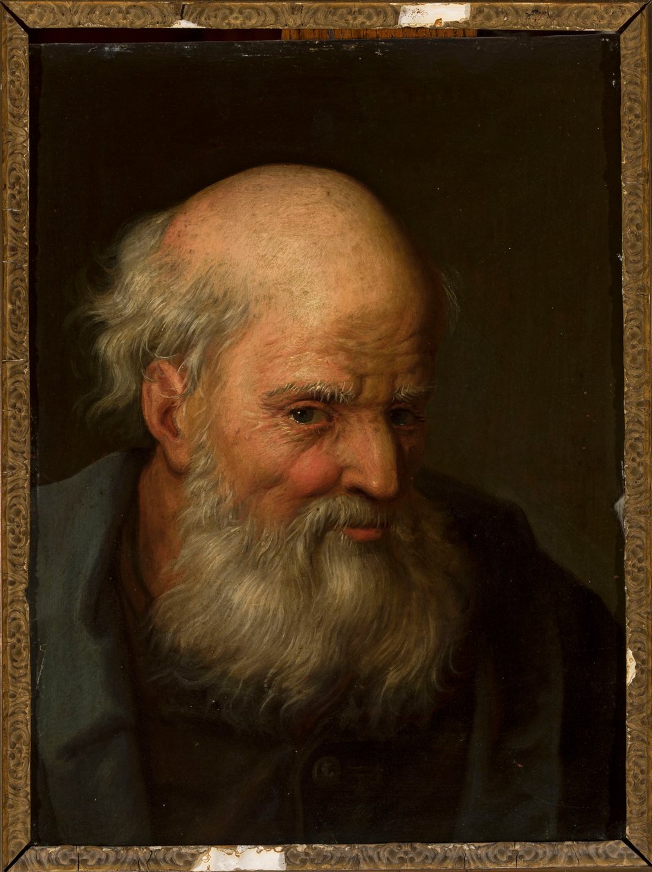 Cabeça de um homem idoso (São Pedro?) de Christian Wilhelm Ernst Dietrich