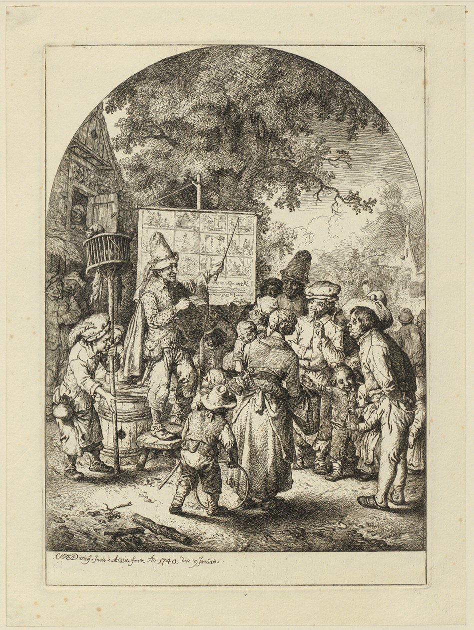 Vendedor de veneno para ratos de Christian Wilhelm Ernst Dietrich