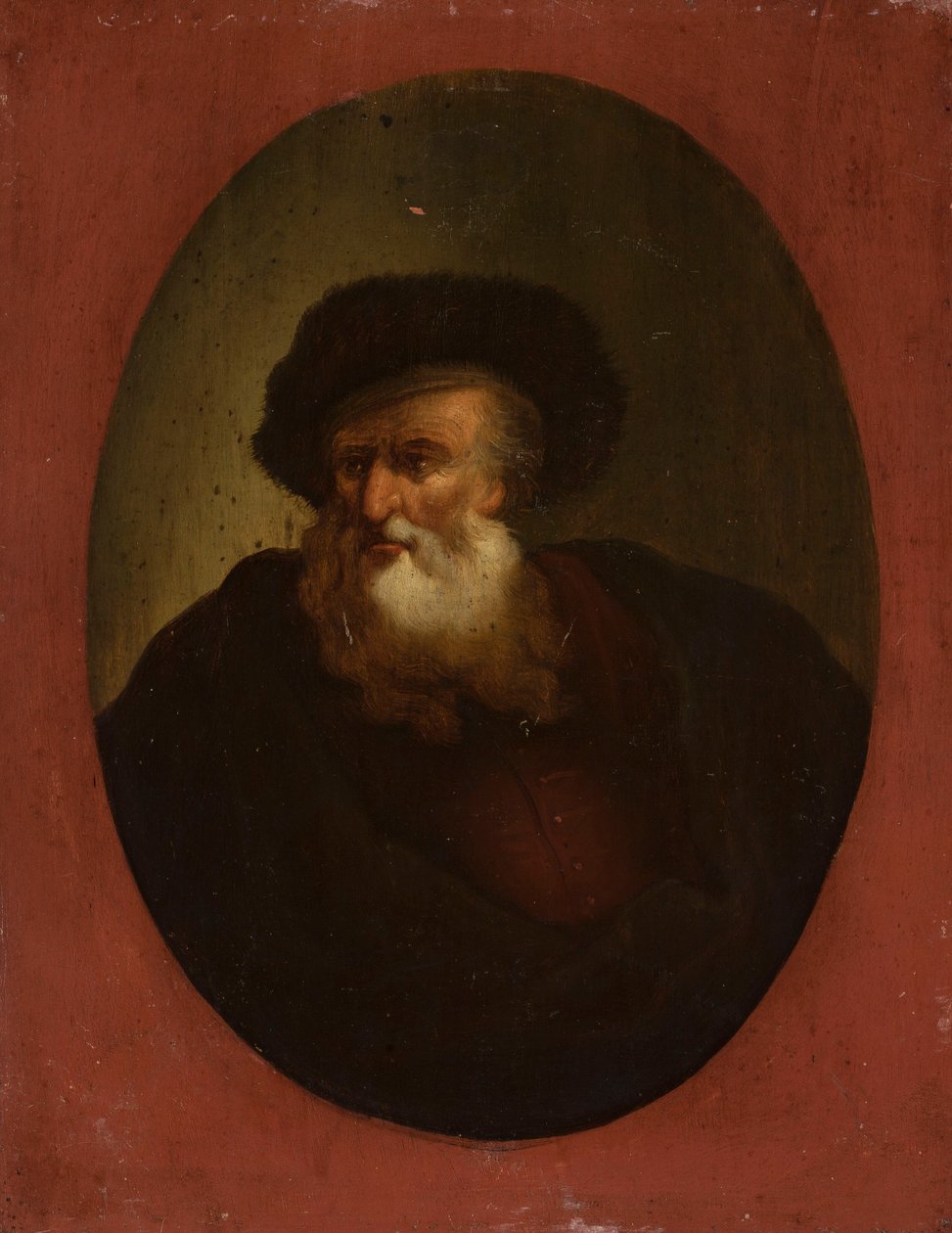 Ancião virado para a esquerda de Christian Wilhelm Ernst Dietrich