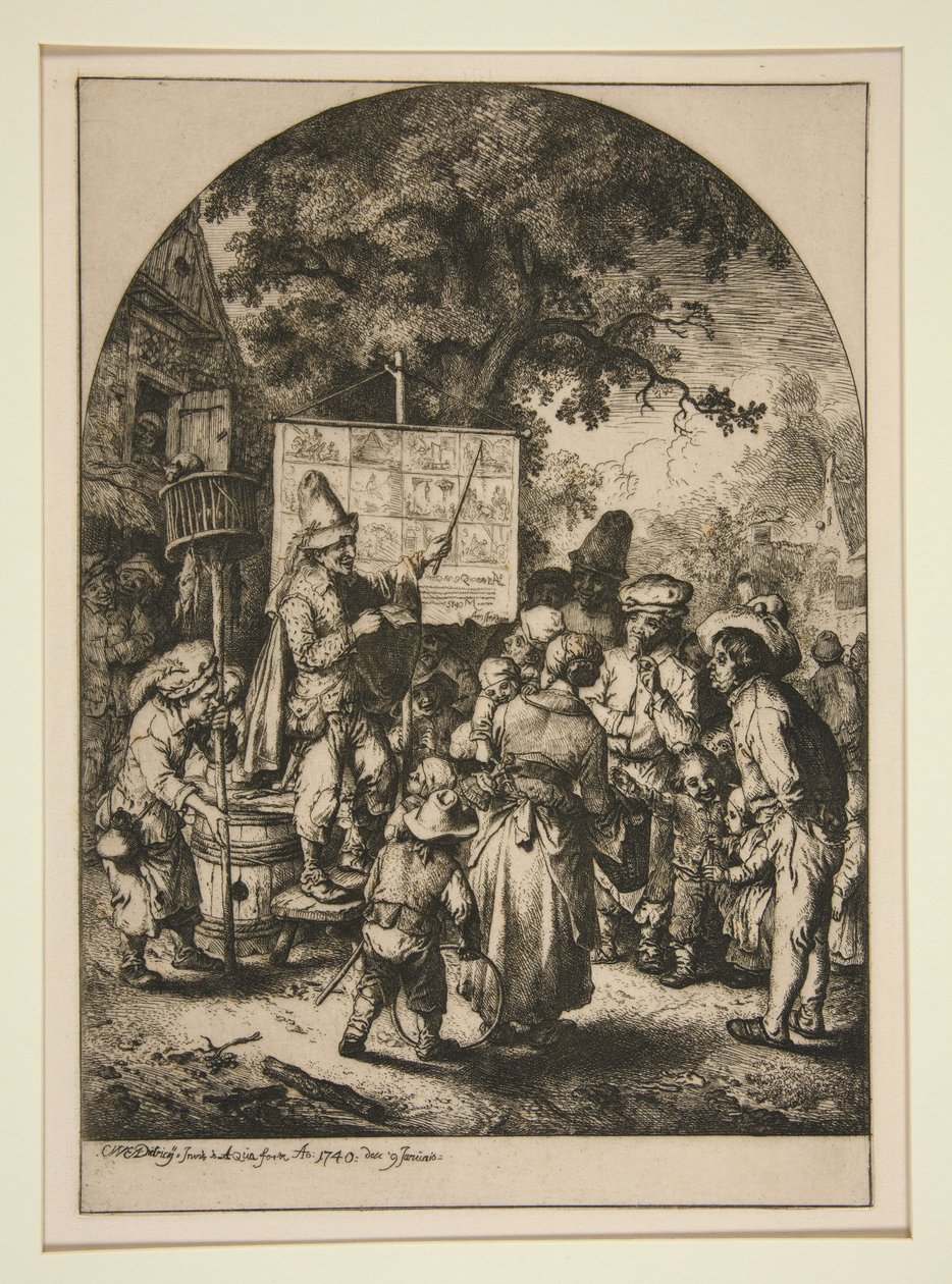 O charlatão de Christian Wilhelm Ernst Dietrich