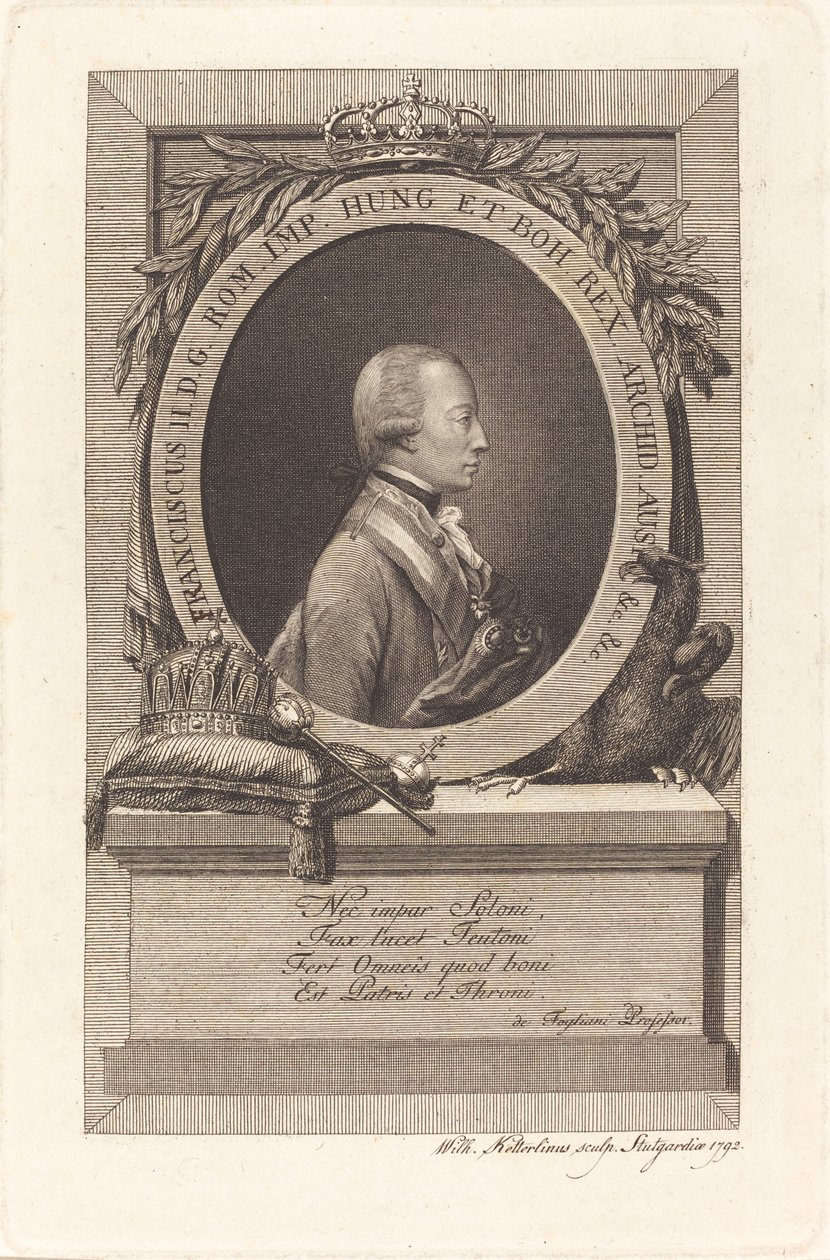 Francisco II, Sacro Imperador Romano-Germânico de Christian Wilhelm Ketterlinus