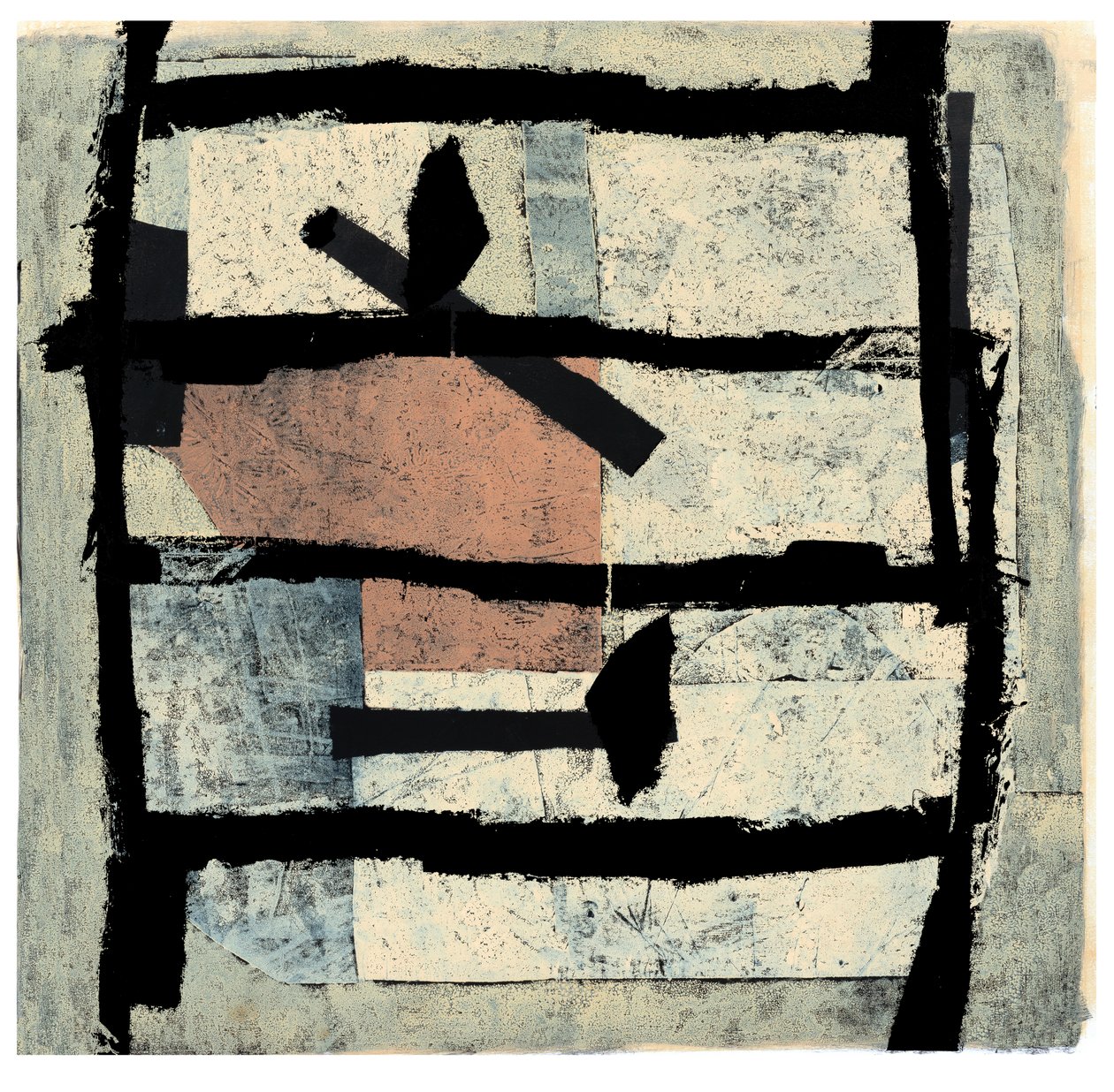 Banco, 2023 (monoprint) de Christina Fedyk