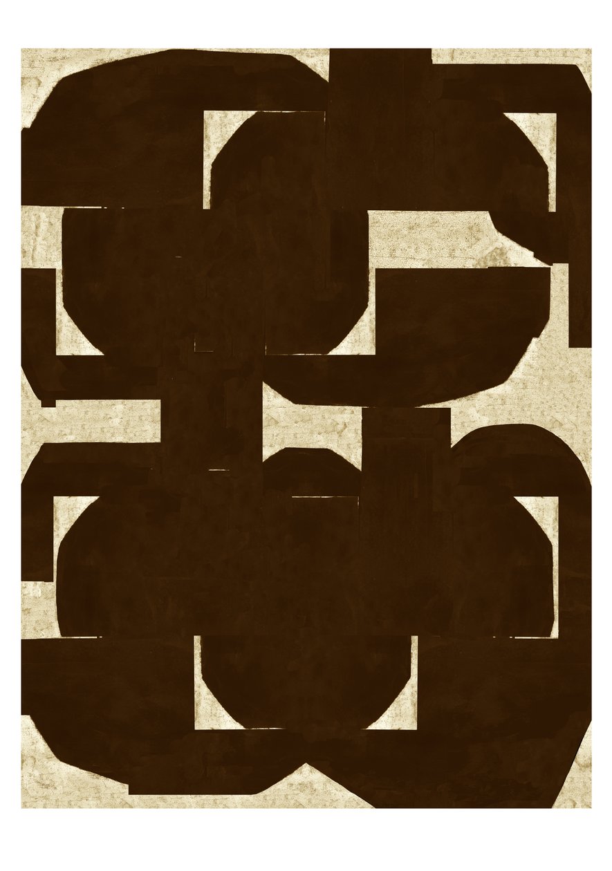 Ouroboros, 2020 (mono-impressão) de Christina Fedyk