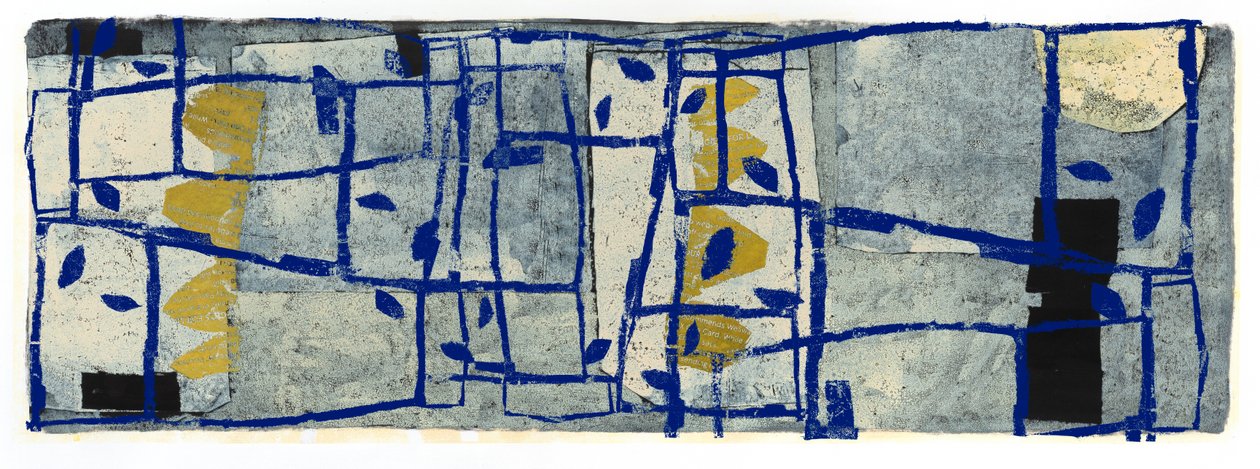 Casa do sol, 2022 (monoprinta) de Christina Fedyk