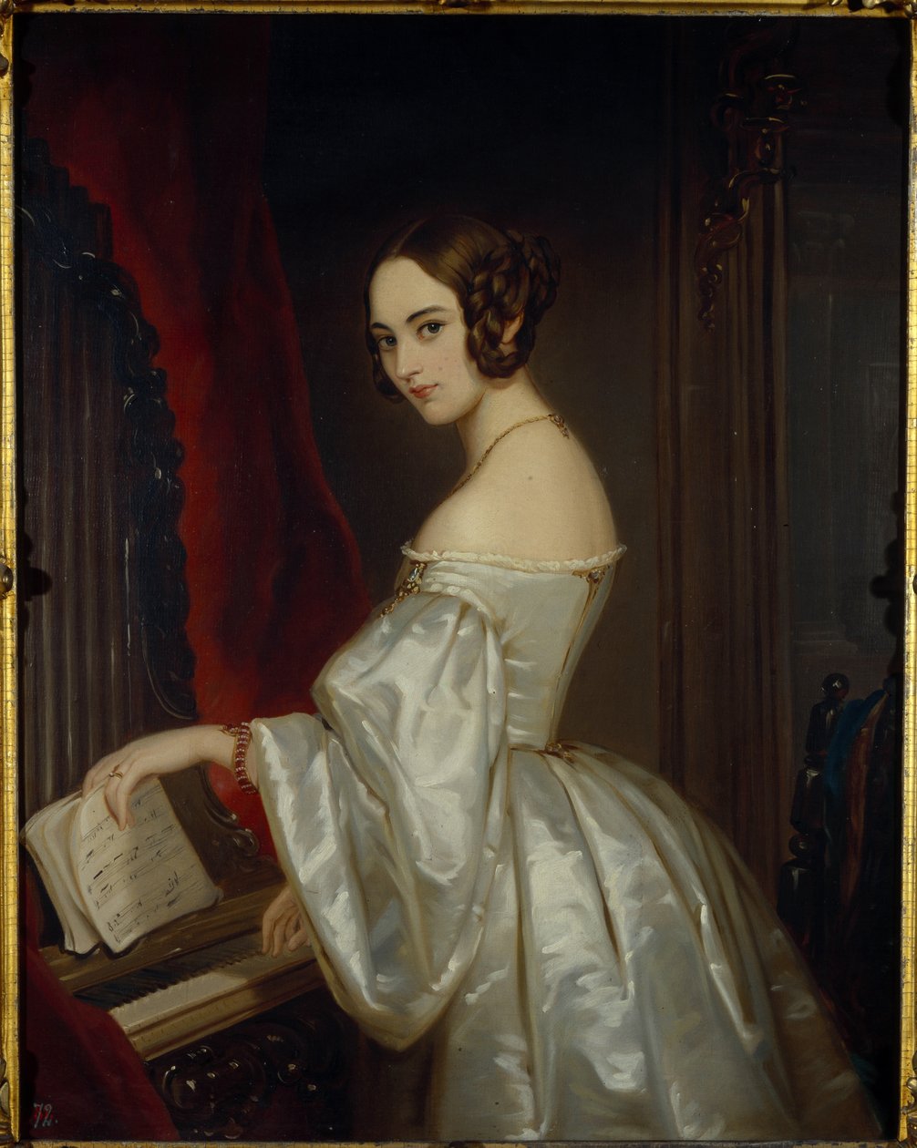 Retrato da Princesa Maria Ivanovna Kotschubei de Christina Robertson