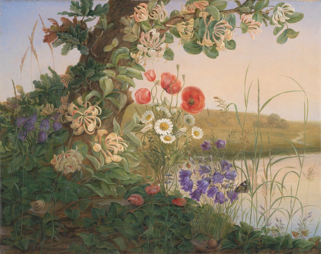 pedaço de flor de Christine Løvmand