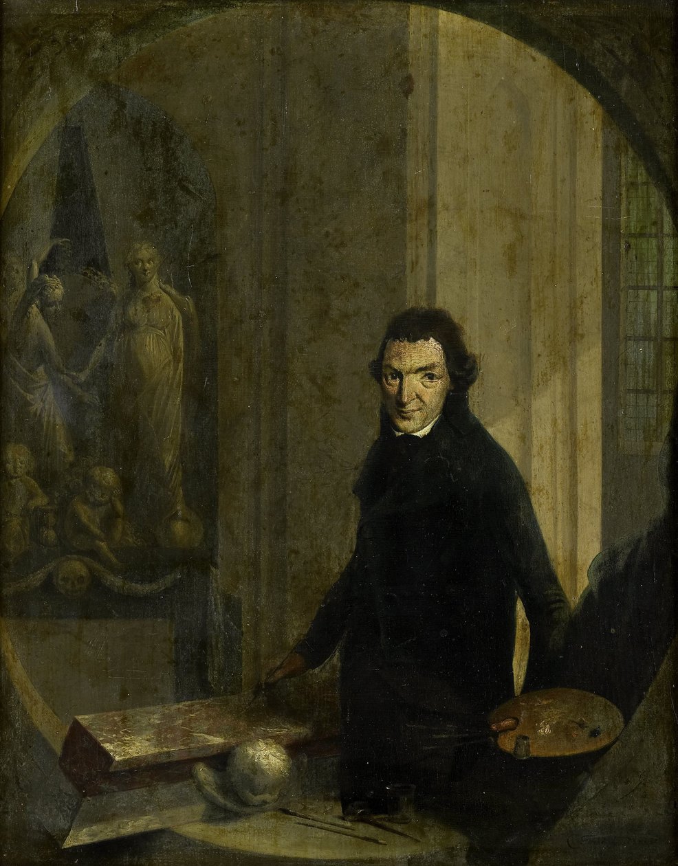 Auto-retrato de Christoffel Frederik Franck