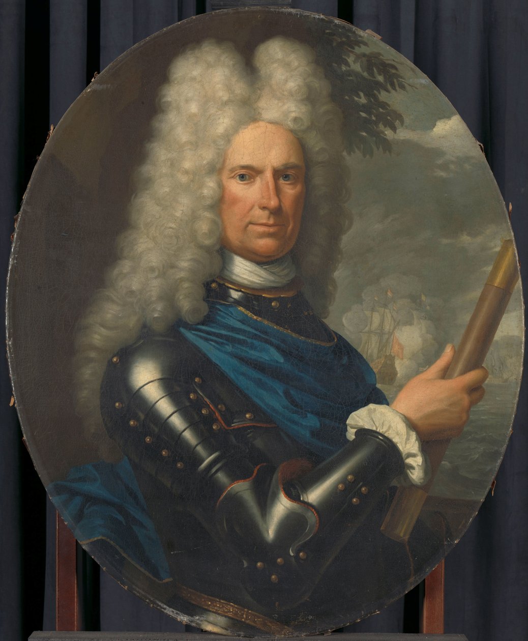 Retrato do contra-almirante Arent van Buren de Christoffel Lubienitzki