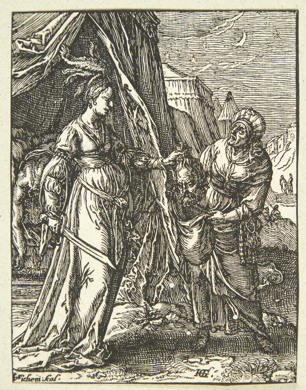 Judite com a cabeça de Holofernes de Christoffel van