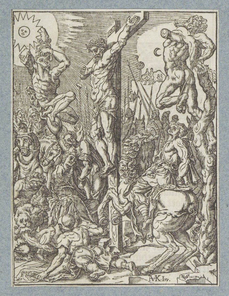 Cristo na cruz de Christoffel van Sichem (II)