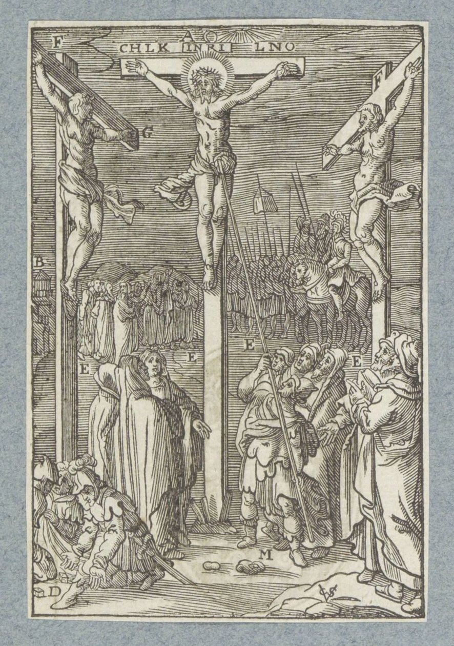 Cristo na cruz de Christoffel van Sichem (II)