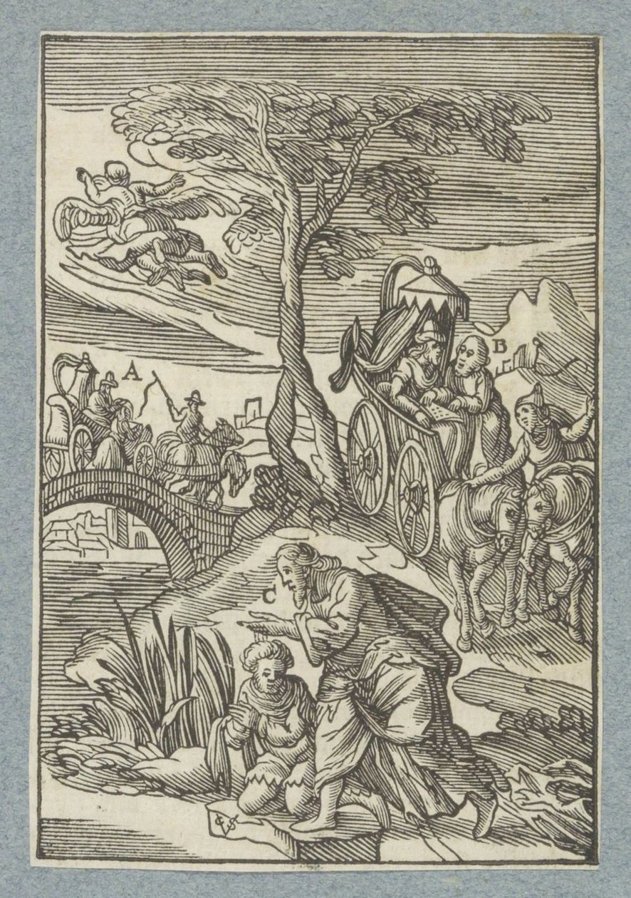 Batismo do Eunuco de Christoffel van Sichem (II)