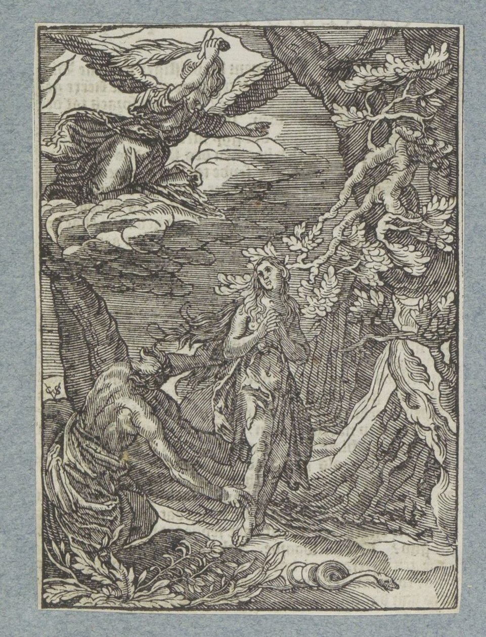 Expulsão do paraíso de Christoffel van Sichem (II)