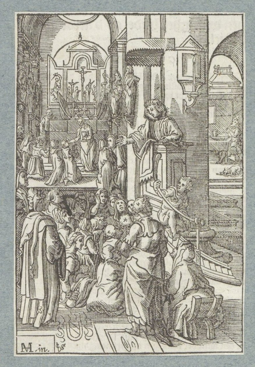 Dê-nos o pão que precisamos hoje de Christoffel van Sichem (II)