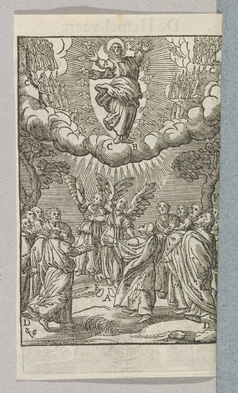 Ascensão de Cristo de Christoffel van Sichem (II)