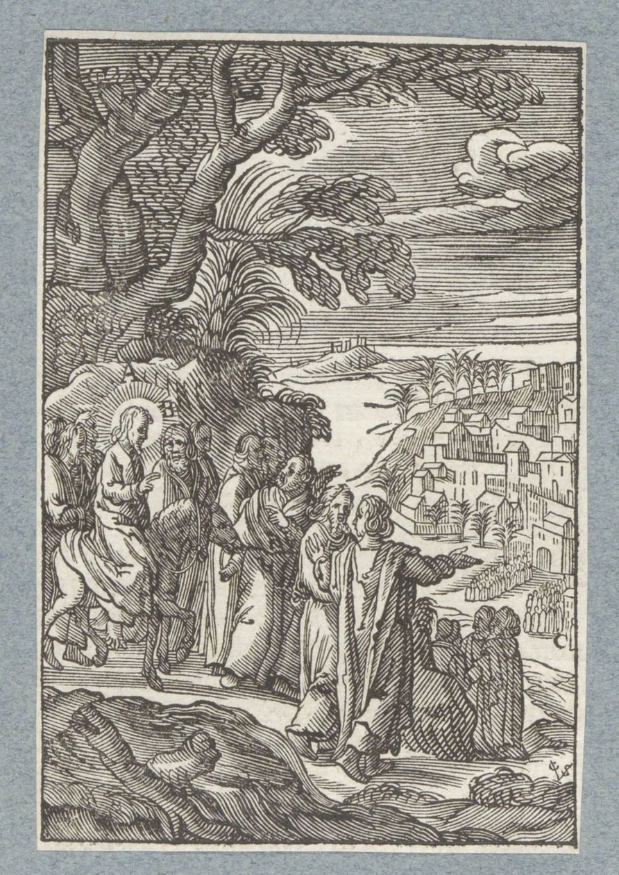 Entrada em Jerusalém de Christoffel van Sichem (II)