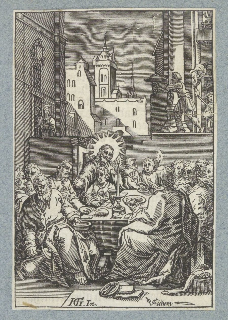 Última Ceia de Christoffel van Sichem (II)