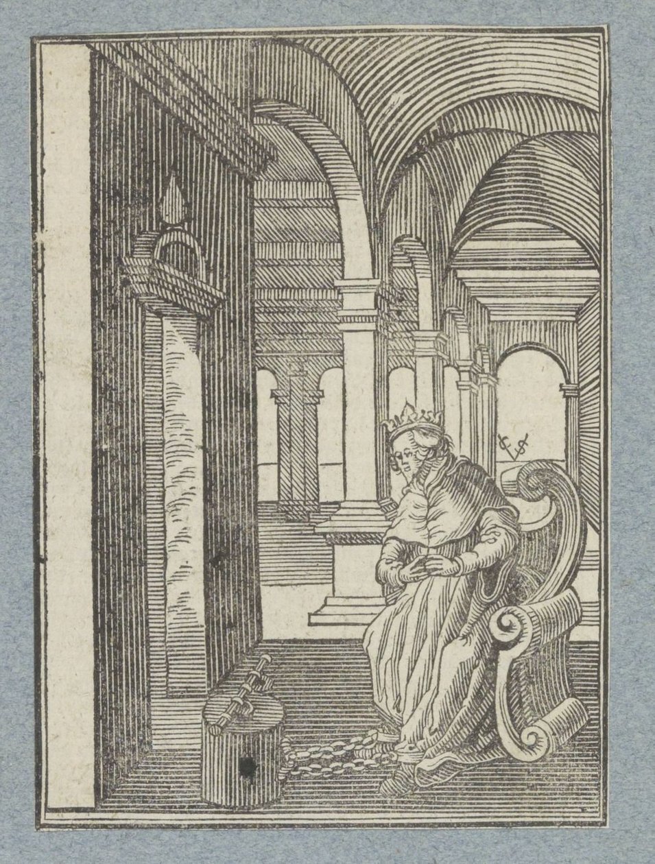 Manassés na prisão de Christoffel van Sichem (II)
