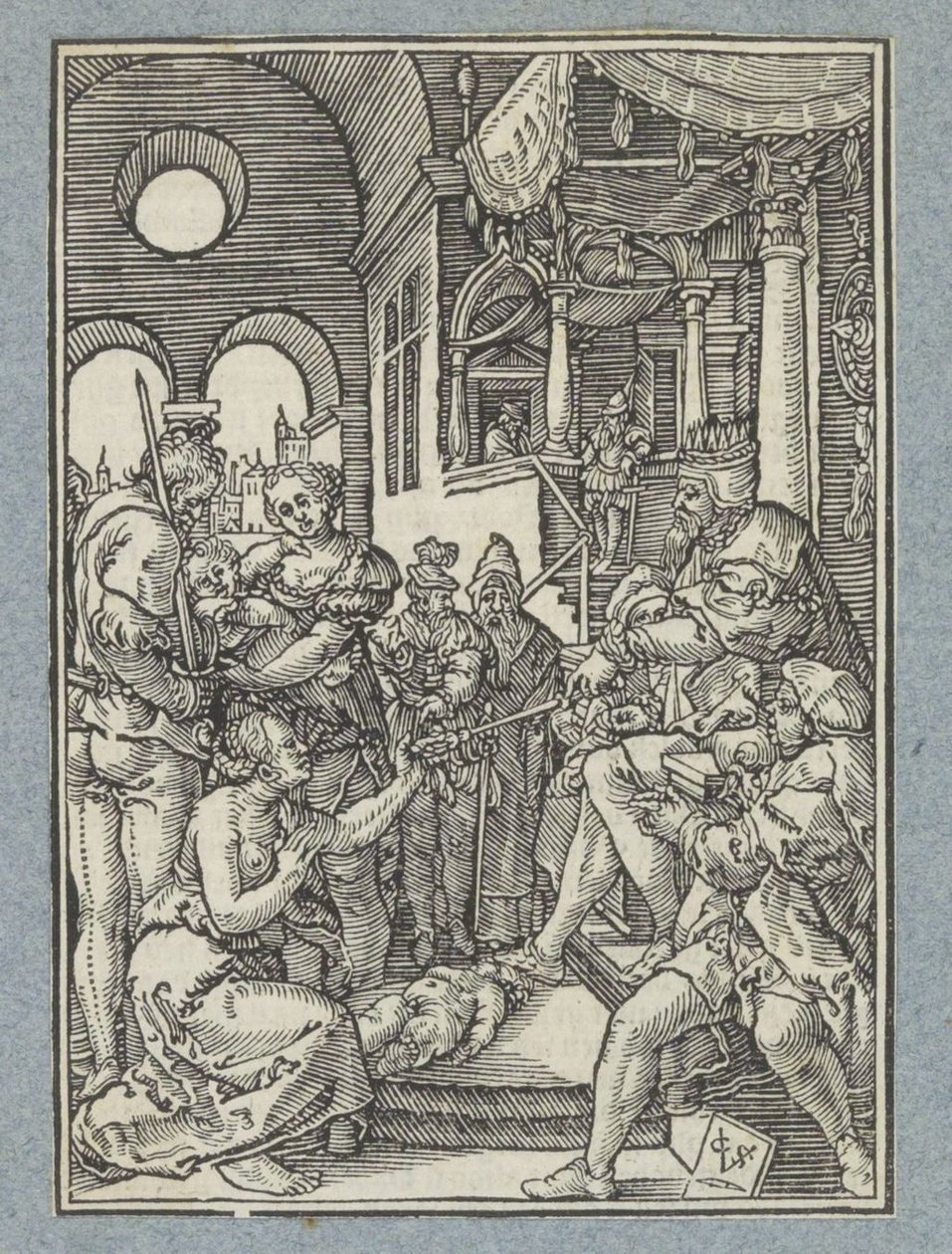 Julgamento de Salomão de Christoffel van Sichem (II)