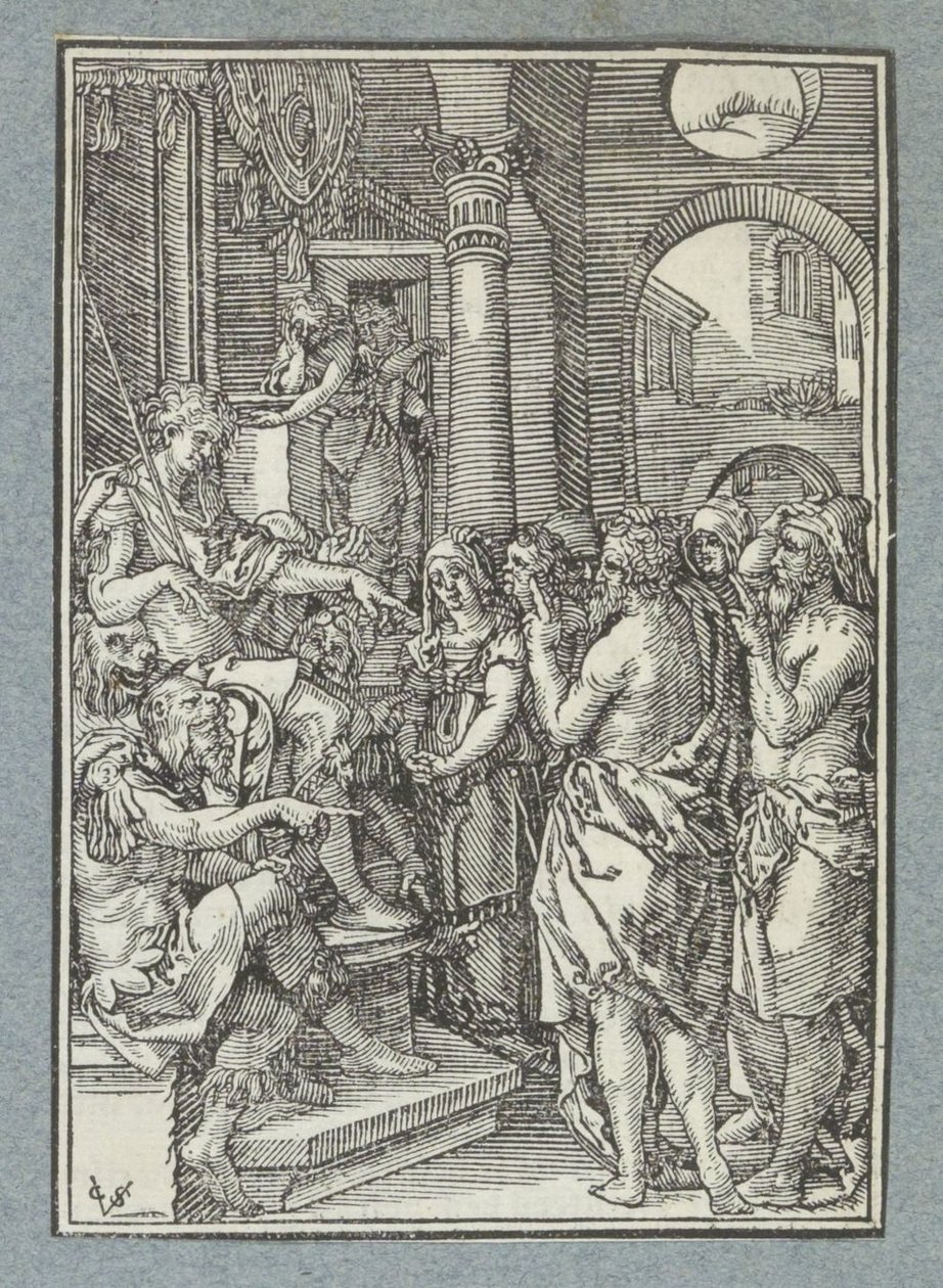Anciãos em tribunal de Christoffel van Sichem (II)