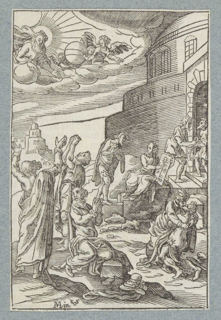 Perdoa-nos as nossas dívidas, pois também nós perdoámos àqueles que nos deviam alguma coisa de Christoffel van Sichem (II)