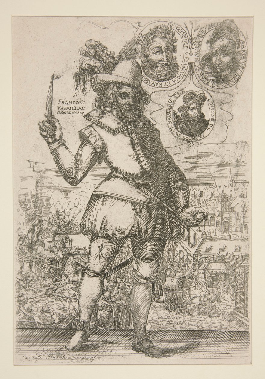 Francoys Ravaillac de Christoffel van Sichem I