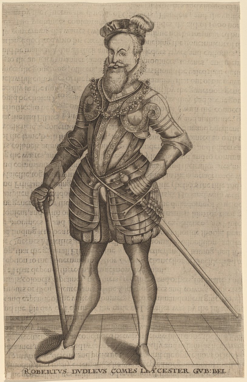 Robert Dudley, Conde de Leicester de Christoffel van Sichem I