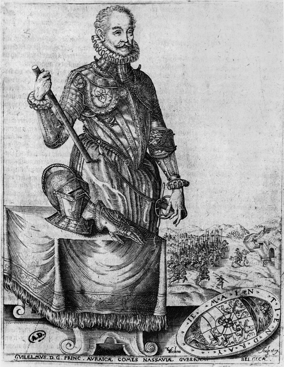 Guilherme I (1533-84) &39;O Silencioso&39;, Príncipe de Orange de Christoffel van the Elder Sichem