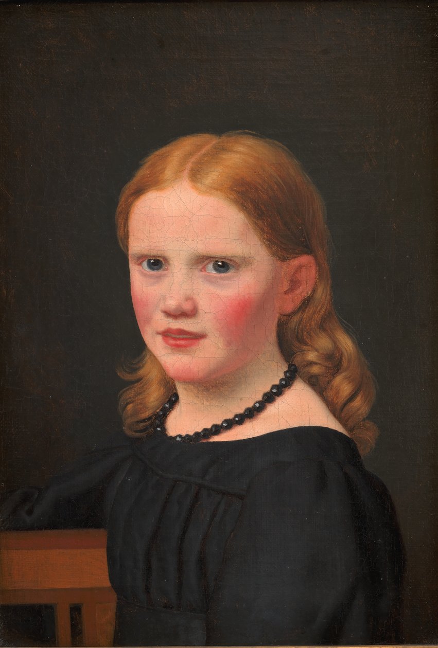 A Filha do Artista, Emilie de Christoffer Wilhelm Eckersberg