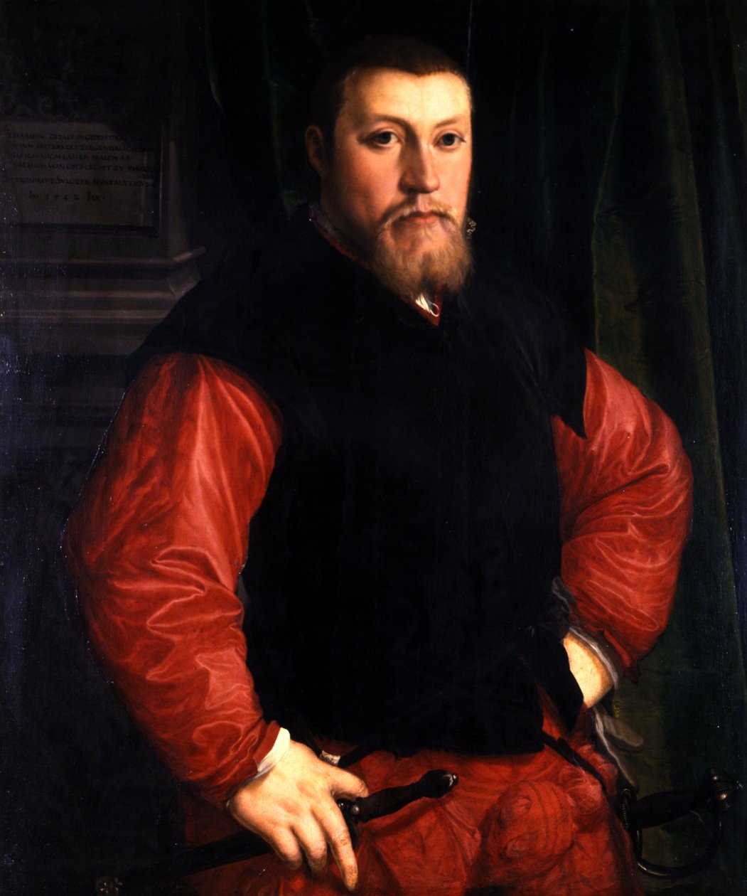 Jerome Sulczer, 1542 de Christoph Amberger