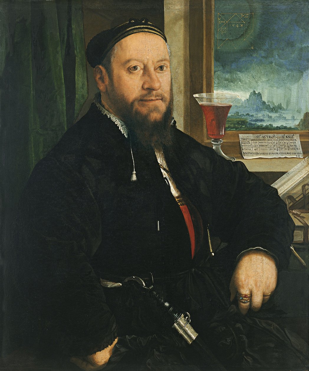 Retrato de Matthew Black de Christoph Amberger
