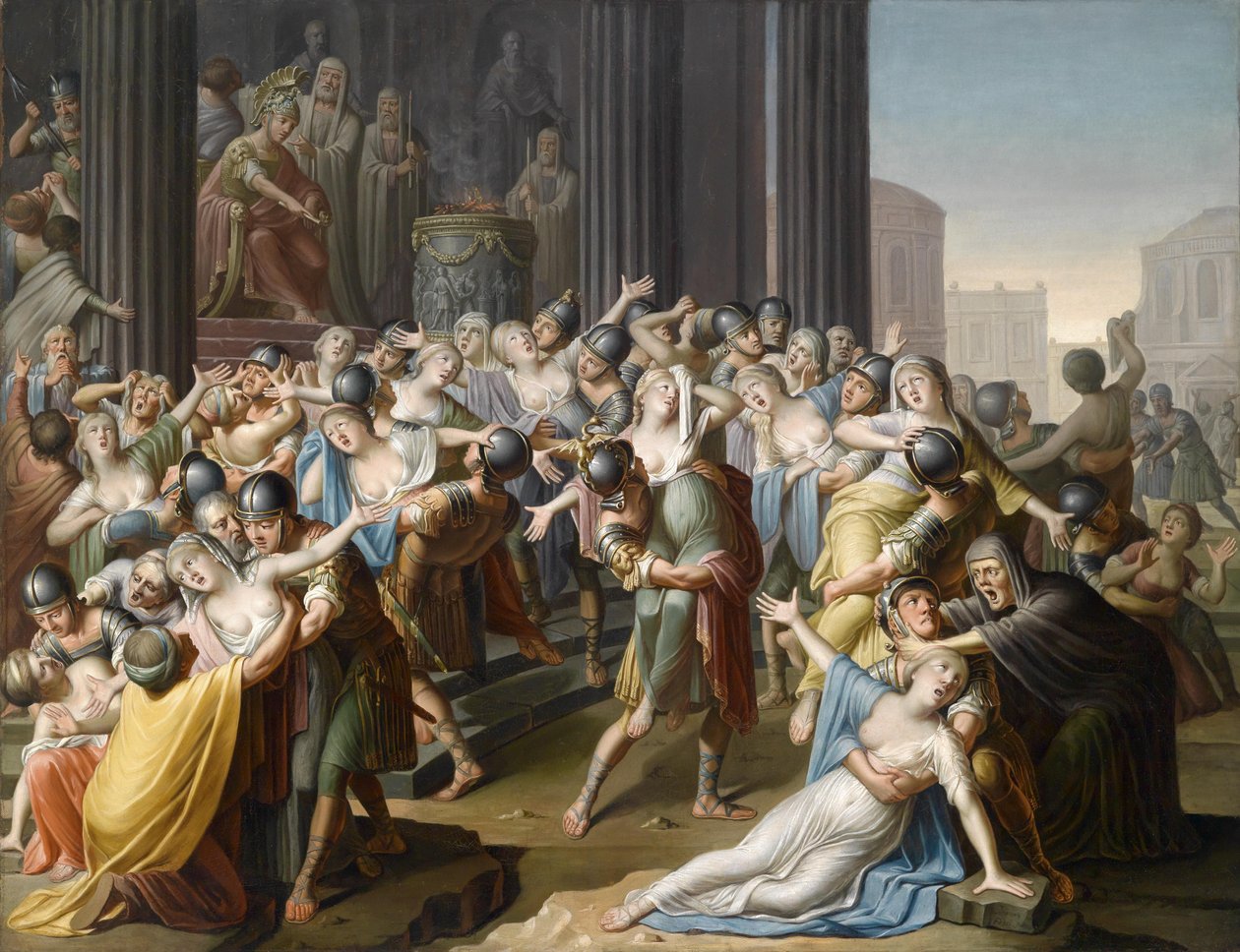 A Violação dos Sabines de Christoph Fesel