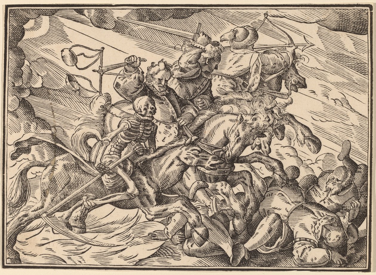 Os Quatro Cavaleiros do Apocalipse de Christoph Murer