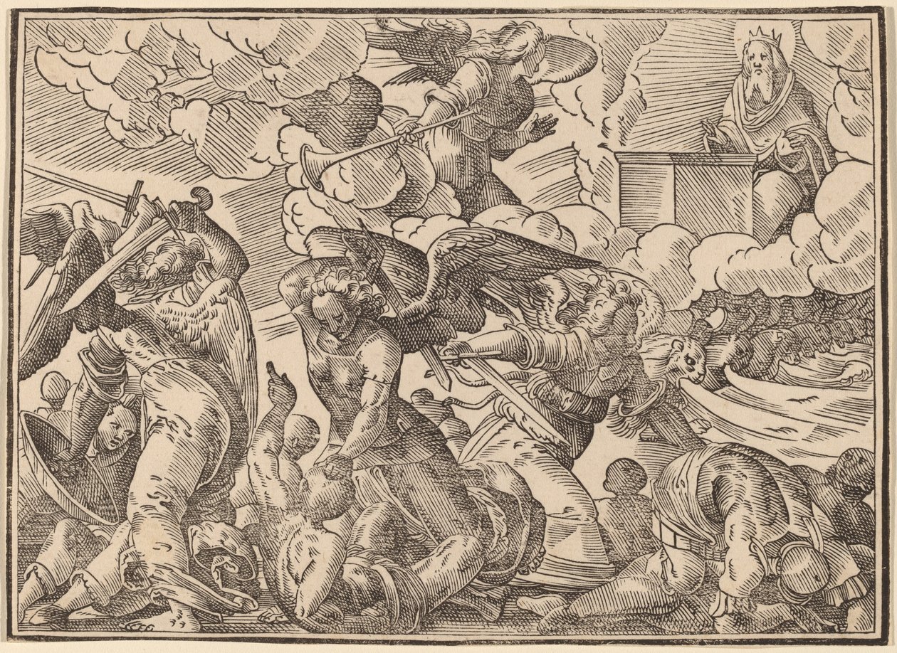 Os Quatro Cavaleiros do Apocalipse de Christoph Murer