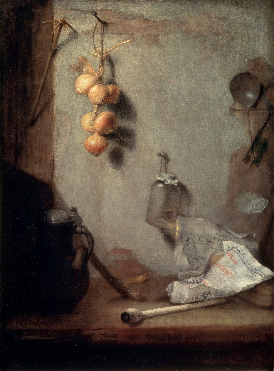 Ainda vida, 1660 de Christoph Paudiss