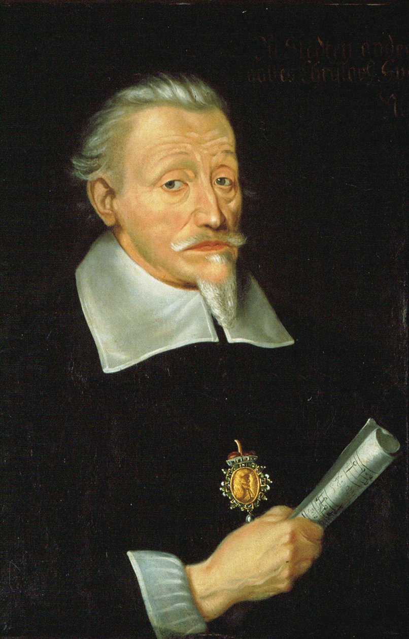 Heinrich Schutz, compositeur barroco allemand - Retrato do compositor Heinrich Schuetz (1585-1672), de Spetner, Christoph (ca. 1615-após 1664). Óleo sobre tela, c. 1650-1660. Coleção Particular de Christoph Spetner
