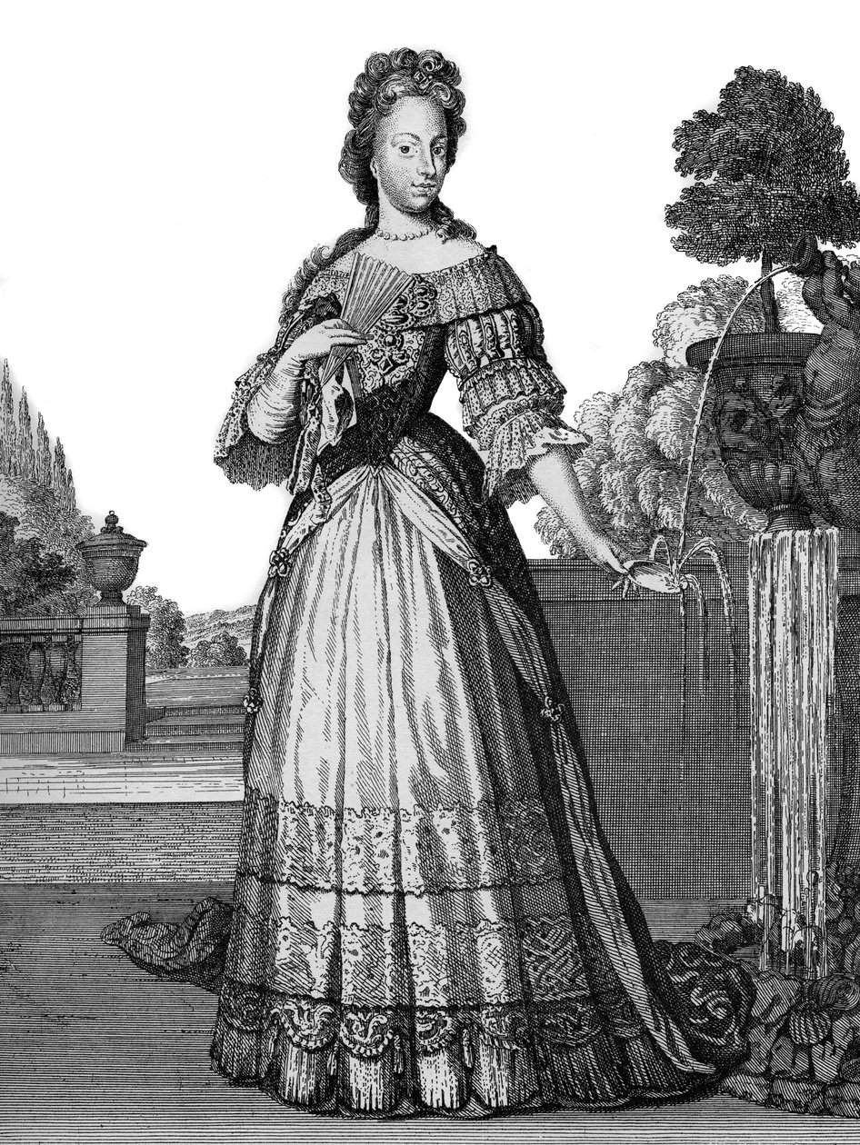 retrato de Maria Josefa da Áustria de Christoph Weigel