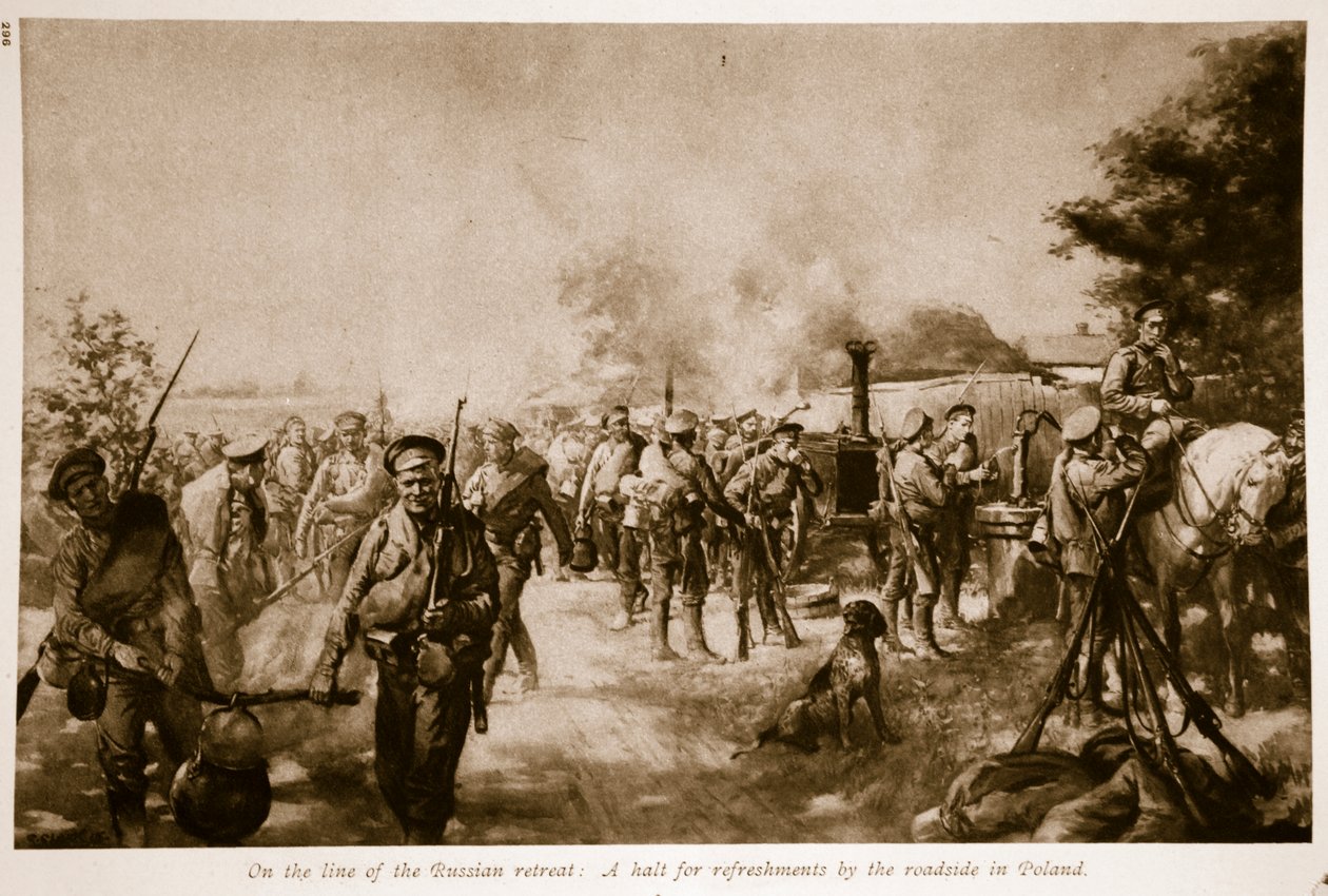 Na linha do retiro russo: uma parada para refrescos à beira da estrada na Polônia, 1914-19 de Christopher Clark