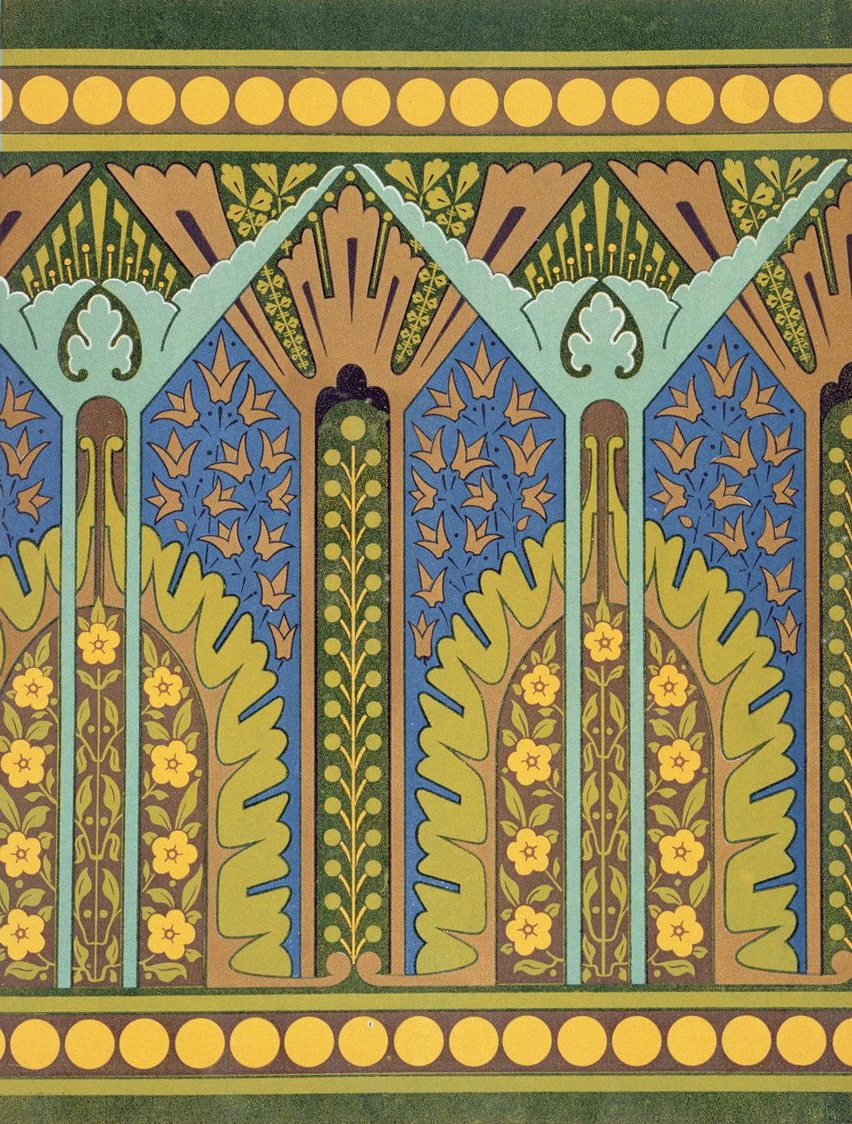 Ilustração III de &39;Studies in Design&39;, c.1874-76 de Christopher Dresser